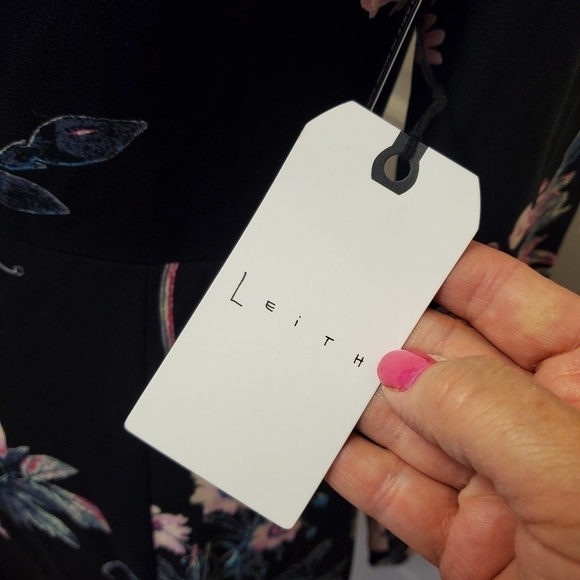 NWT Leith Floral Print A-Line Mini Dress Size Small Retail $49.00 - Picture 5 of 13